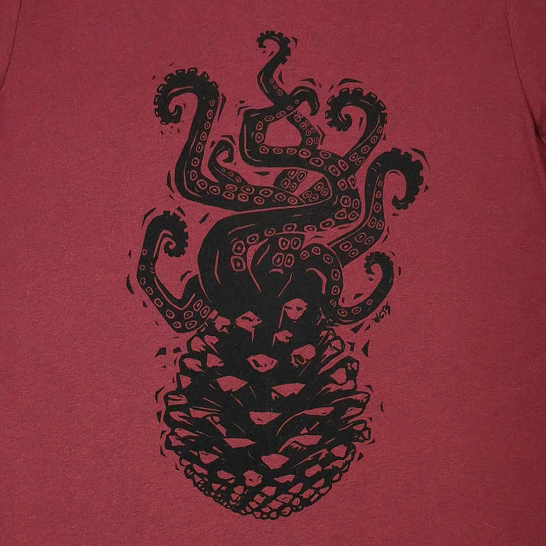 Close-up Pinecone Octopus Adult Unisex T-shirt