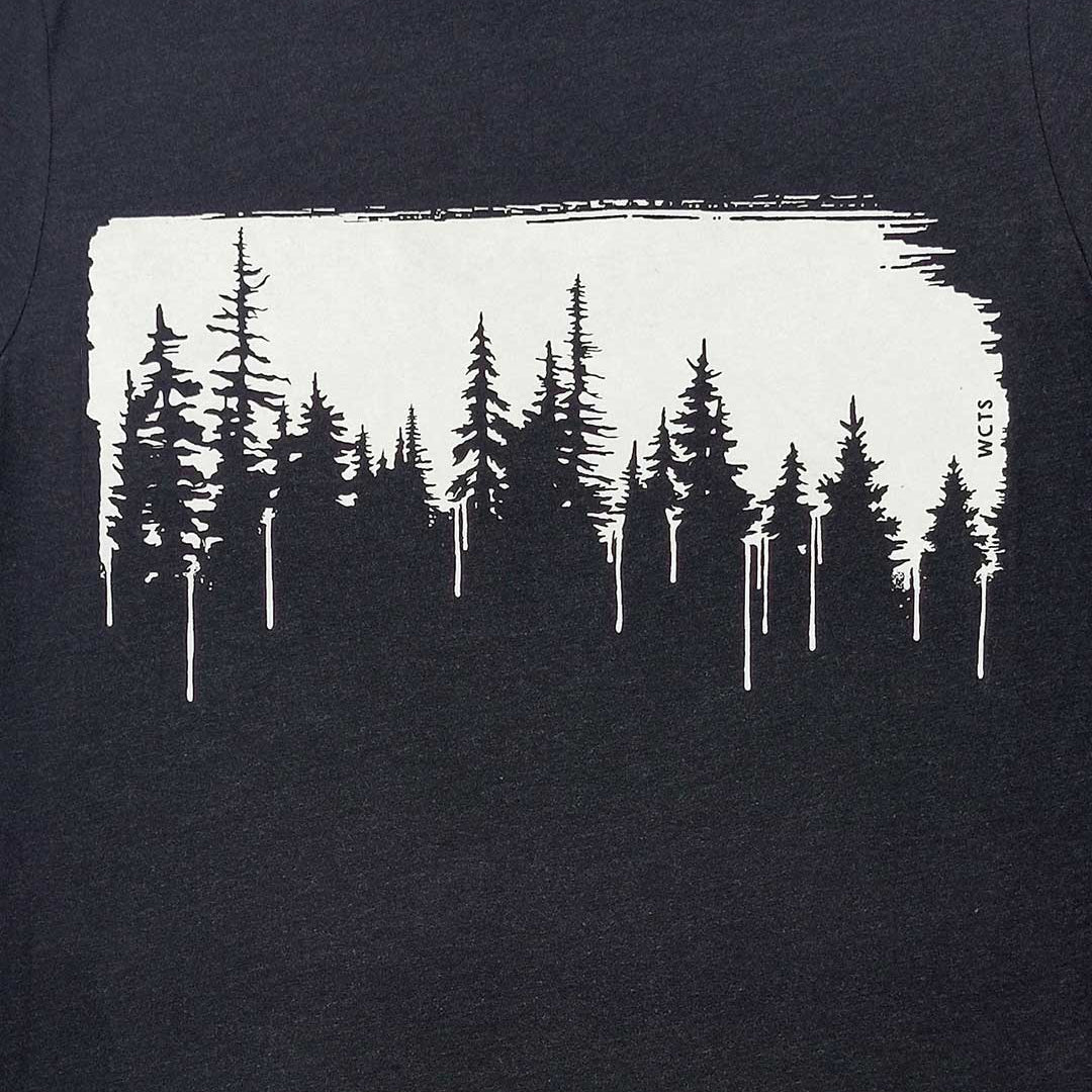Close-up of Painted Forest Adult Unisex T-shirt