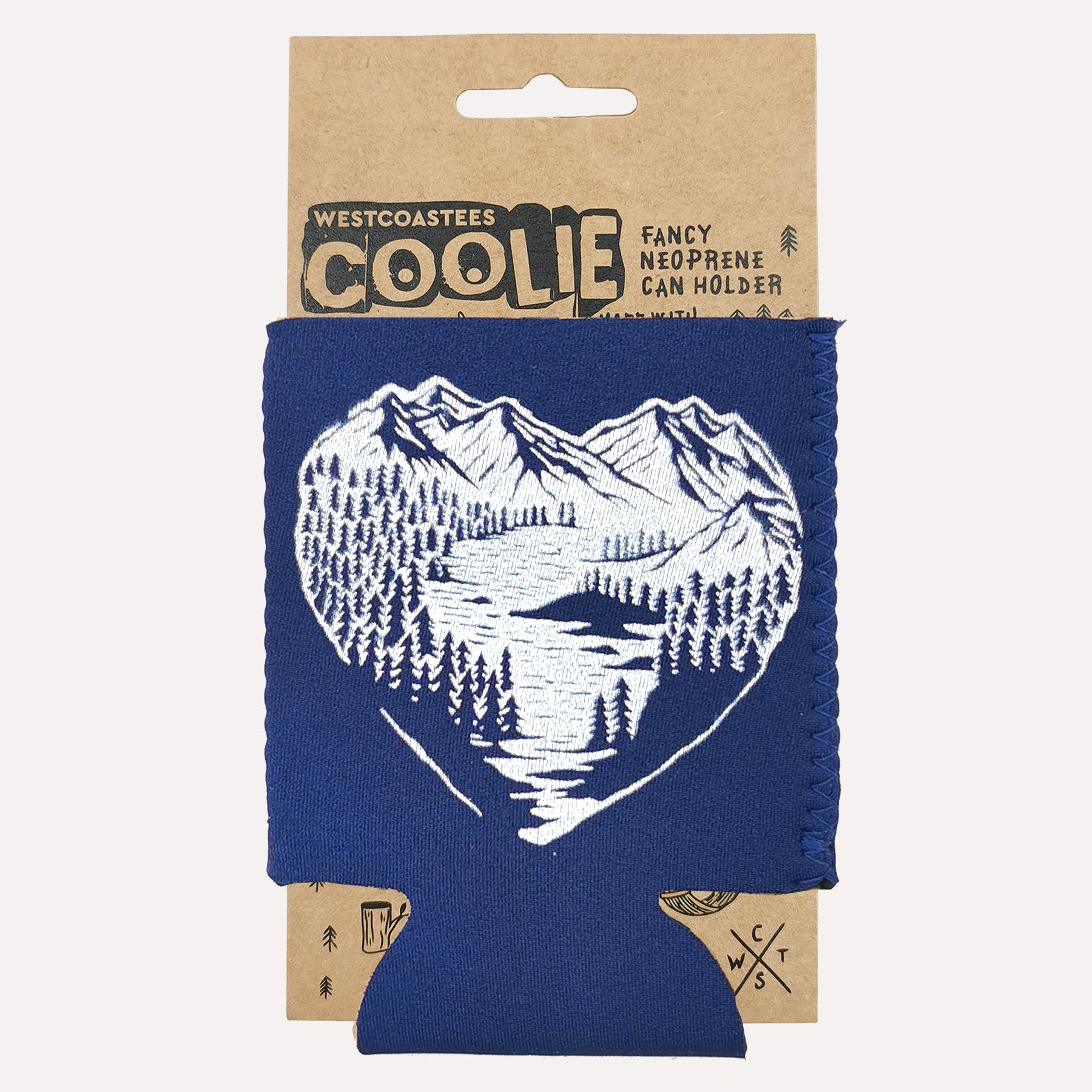 Cove Heart Drink Coolie - Westcoastees