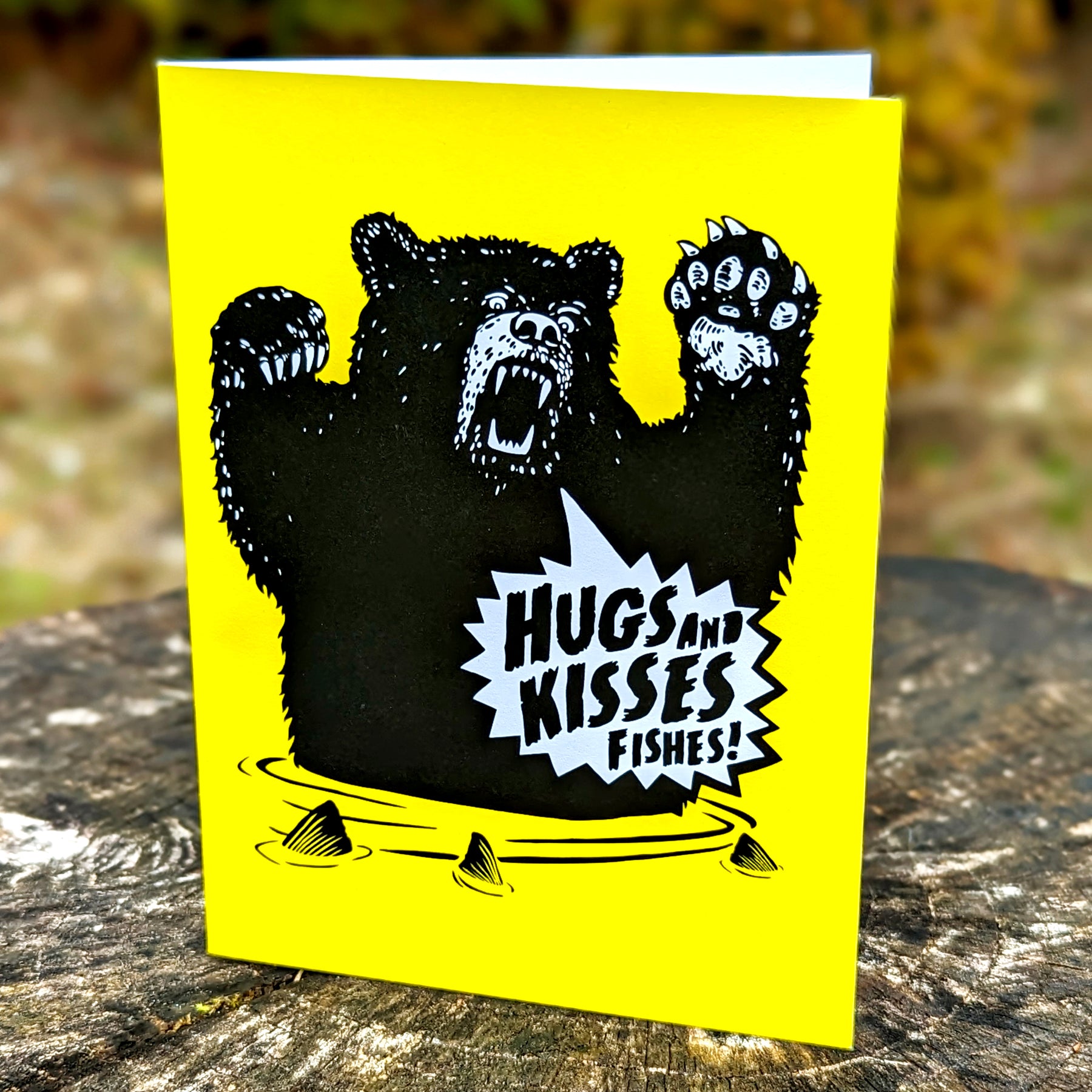 Westcoastees Hugs and Kisses Art Card, ART CARD, Westcoastees, www.westcoastees.com