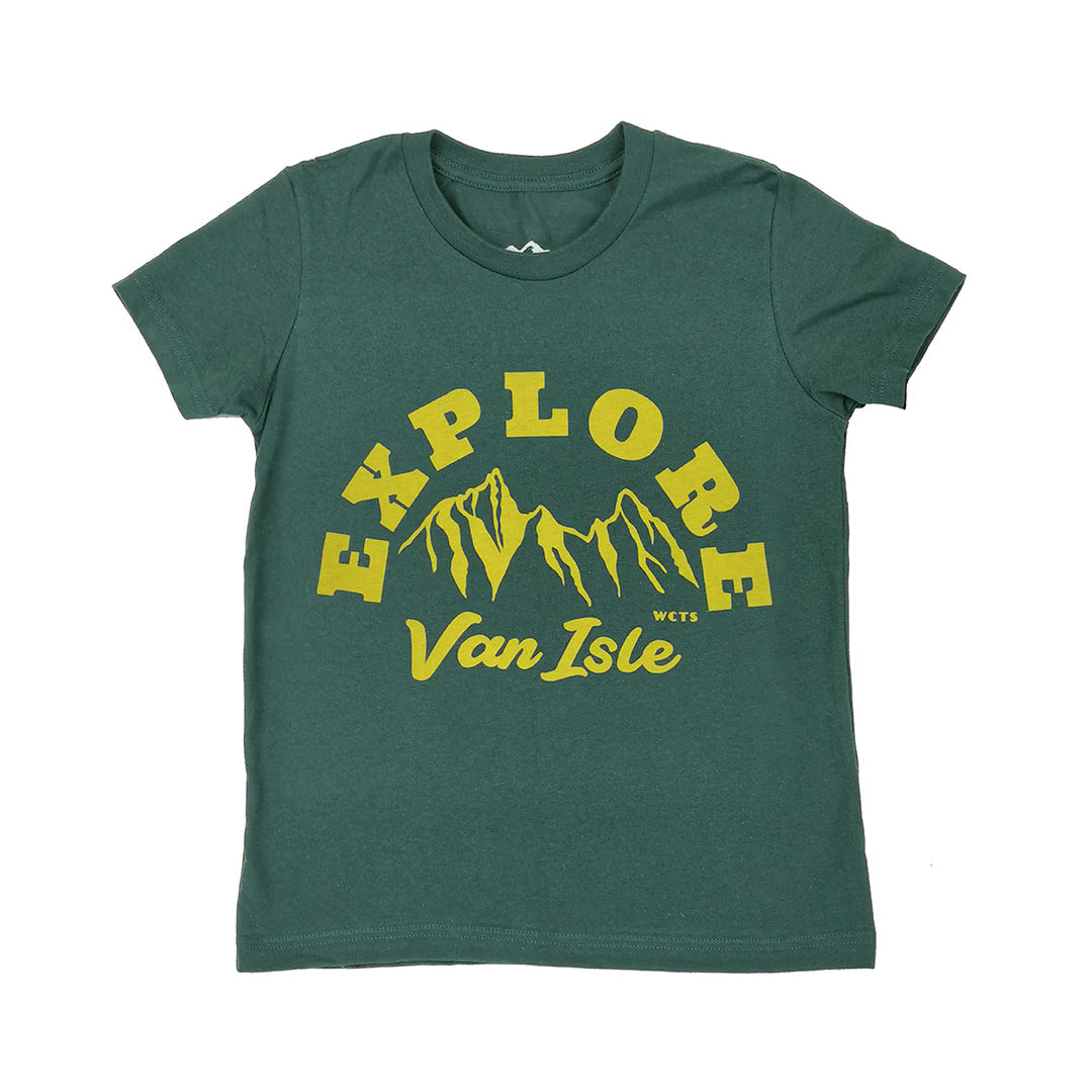 Kid's Explore Van Isle T-shirt - Westcoastees