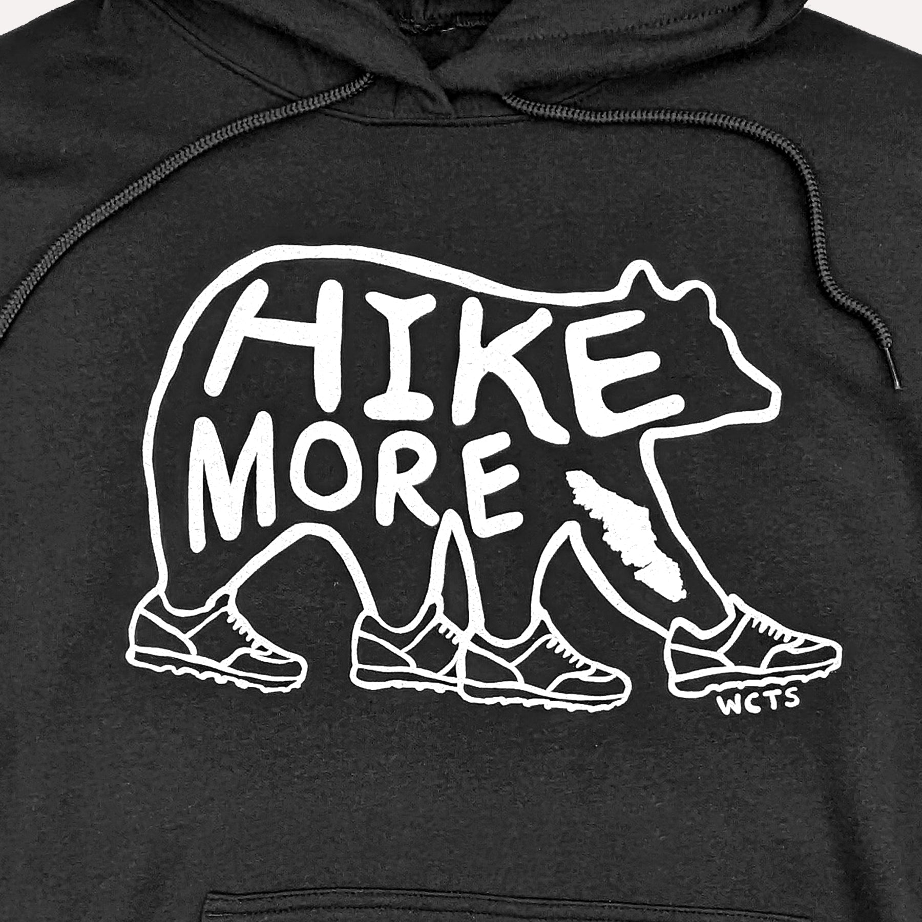 Adult Unisex Hiking Bear Hoodie, ADULT UNISEX SWEATERS, Westcoastees, 
