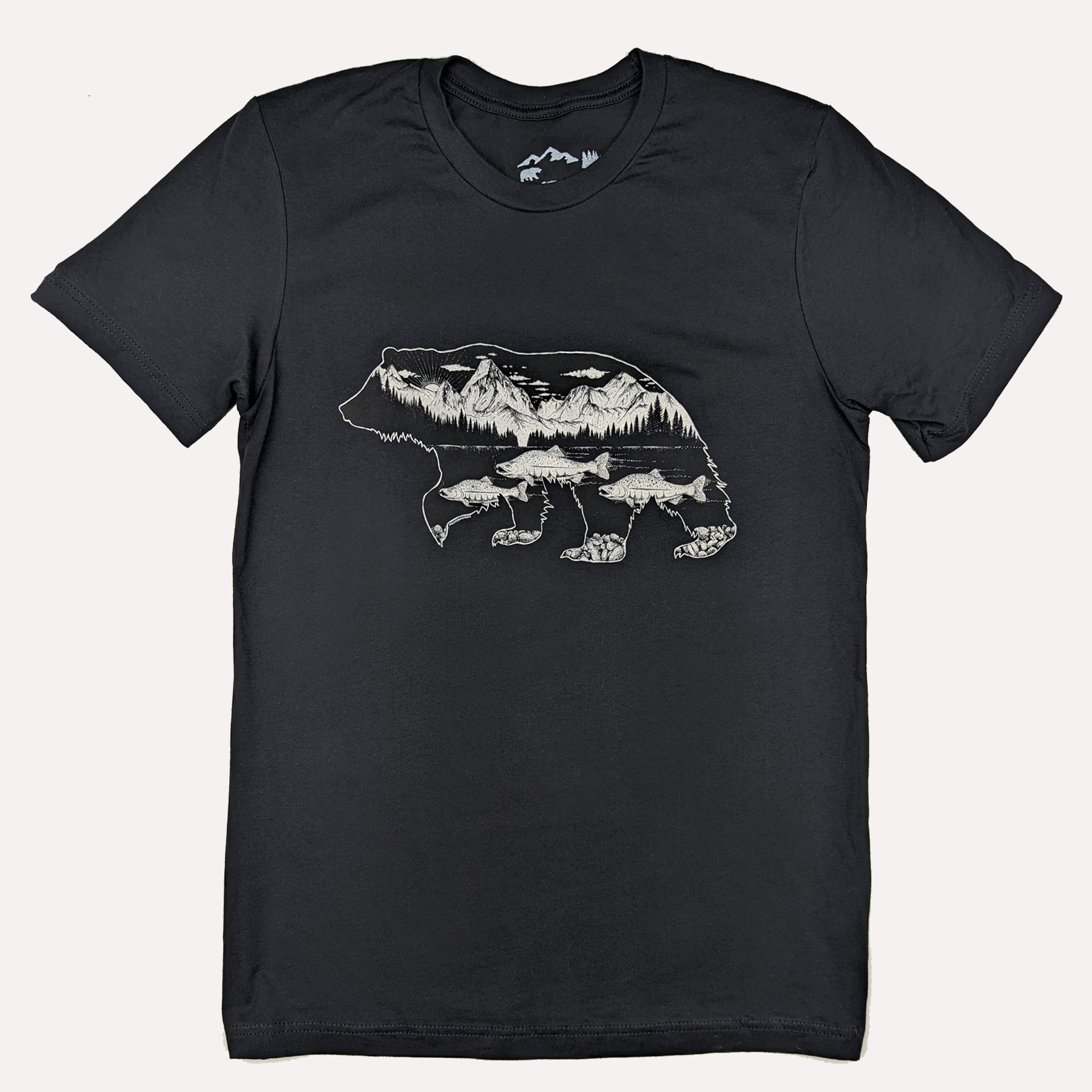 Salmon Bear Adult Unisex T-shirt