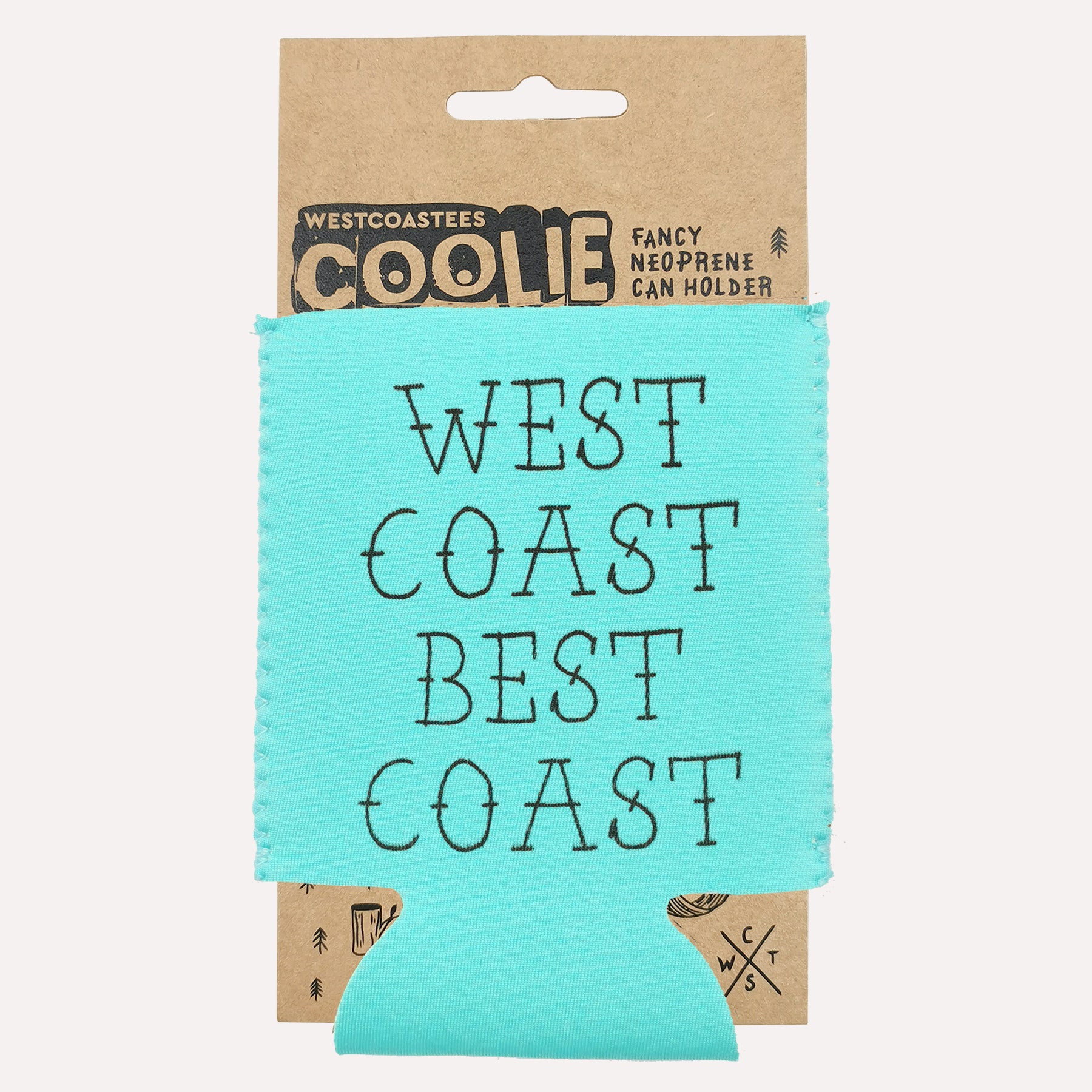 West Coast Best Coast Drink Coolie - Westcoastees