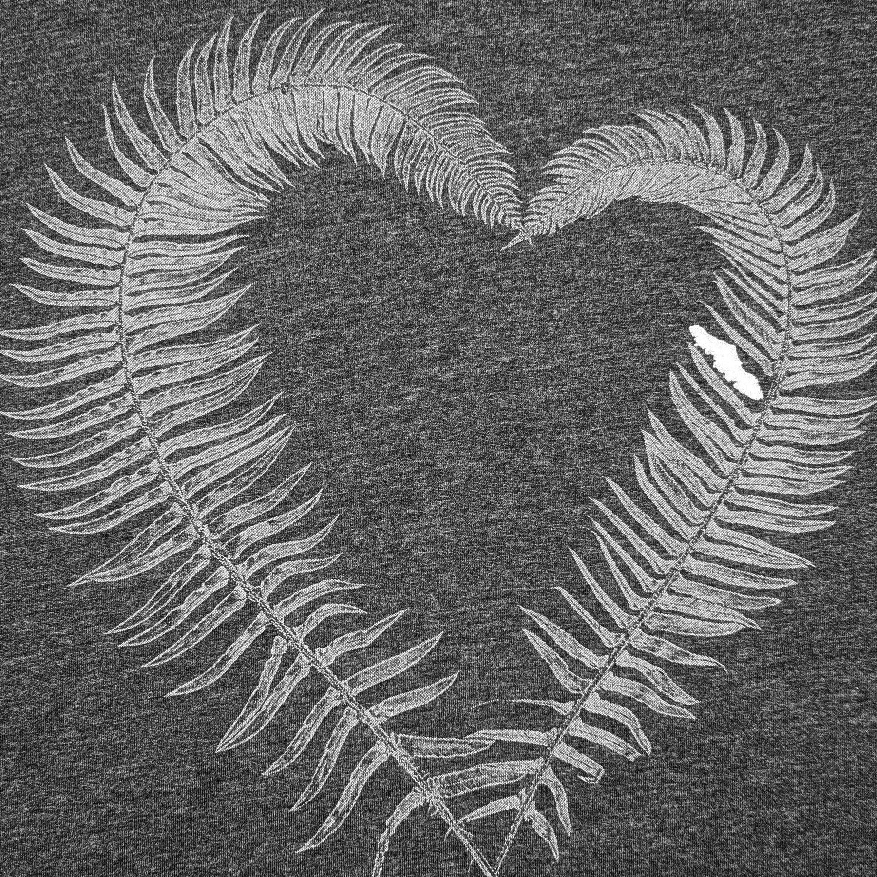 Women's Fern Heart V-Neck T-shirt, WOMEN'S T-SHIRTS, Westcoastees, 