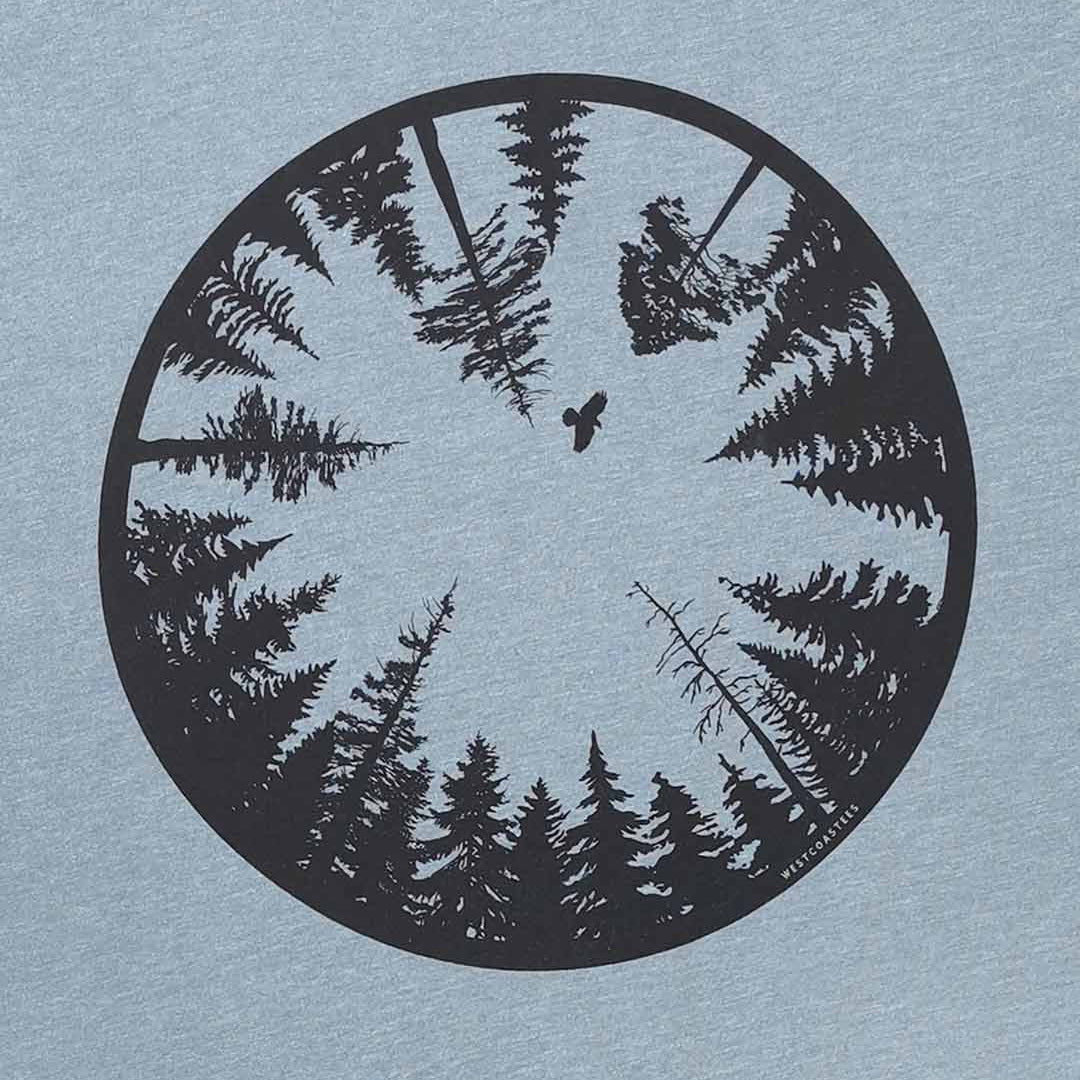 Close-up of Forest Eye Adult Unisex T-shirt